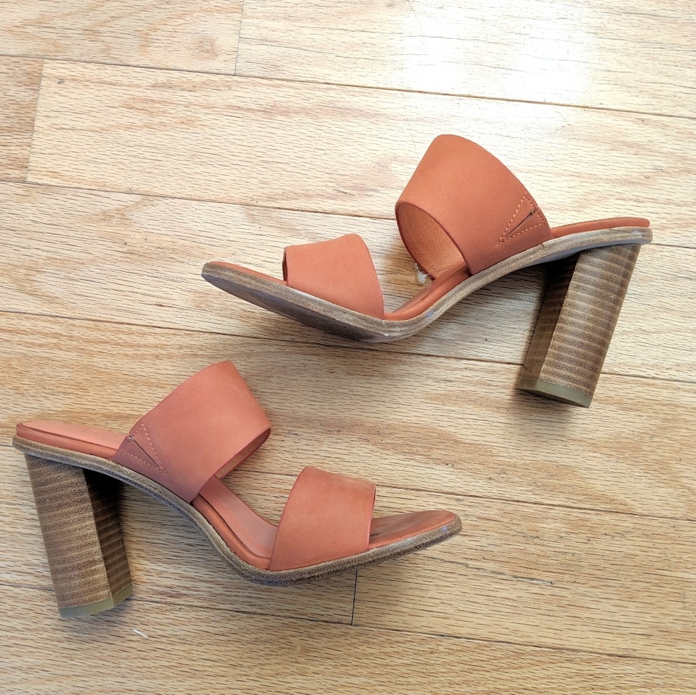 Joie - Banner Nubuck Sandals in Persimmon
